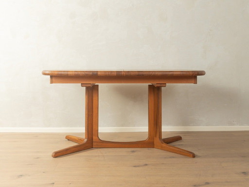 1980s dining table, Johs. Kristoffersen & Søn, Vintage