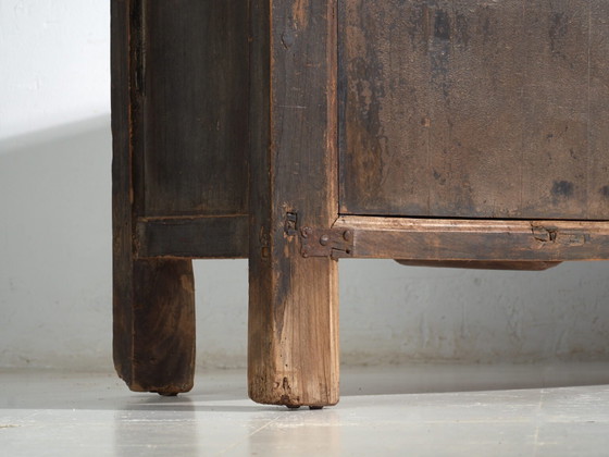Antiek Chinees dressoir van massief hout – China, circa 1930 (photo 19 of 40)