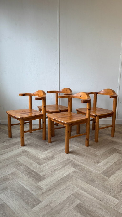 4 chaises vintage de style Daumiller