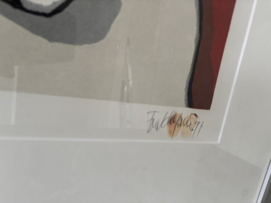 Image 1 of Fon Klement | Set di 2 serigrafie originali – Firmate a mano e incorniciate