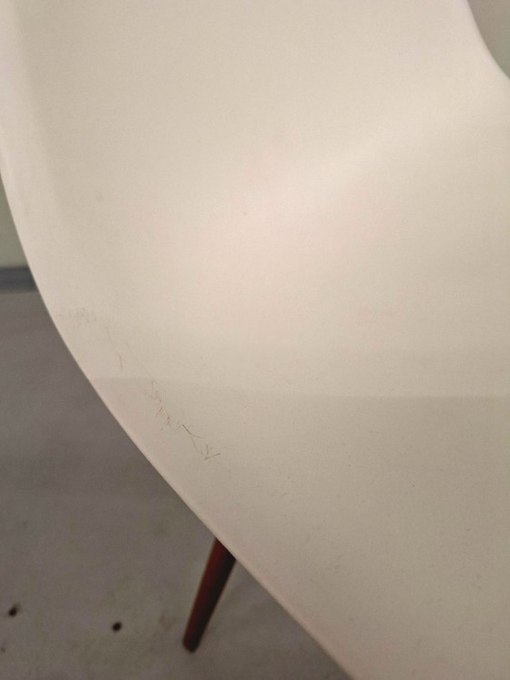 Image 1 of Set of 4 authentic Vitra Eames DSW dining chairs (2012)