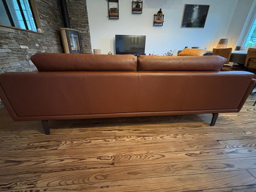 Leolux Bellice leather sofa