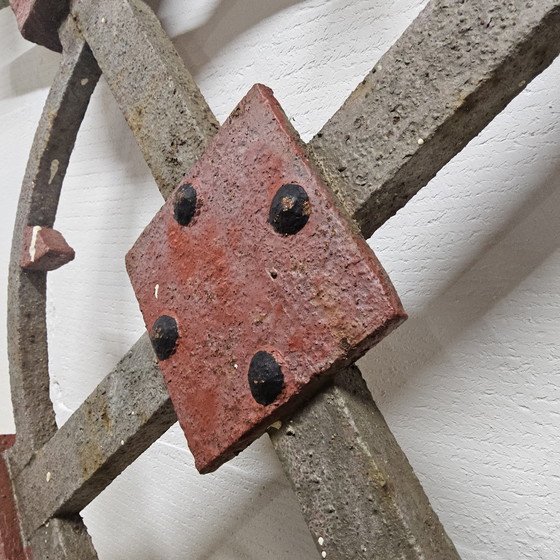 Image 1 of Antico ponte vittoriano in ferro battuto / recinzione / decorazione industriale / curiosità industriale (ciascuno)