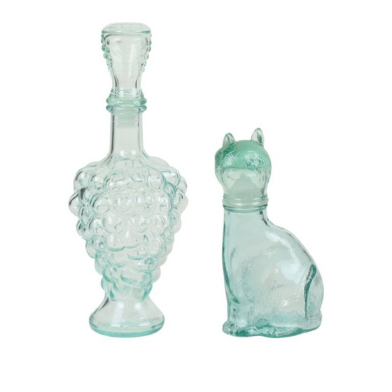 Grappolo d'Uva Italiana e Caraffa Gatto Vino Vetreria Etrusca – Bicchieri e caraffe, Glass (photo 3 of 15)