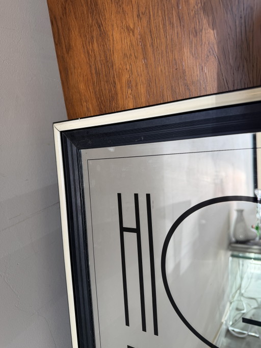 Affiche miroir Art Déco High Life – spiegels, Glass (photo 2 of 8)