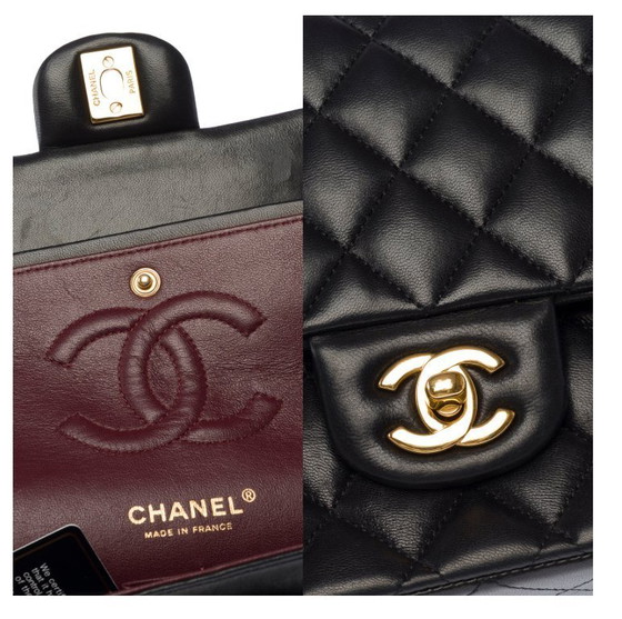 Image 1 of Tasche CHANEL Timeless/Classique en Cuir Noir - 103460