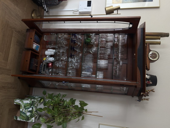 Vitrinekast Schuitema & Zonen – Vitrinekasten, Glass, Wood (photo 5 of 5)