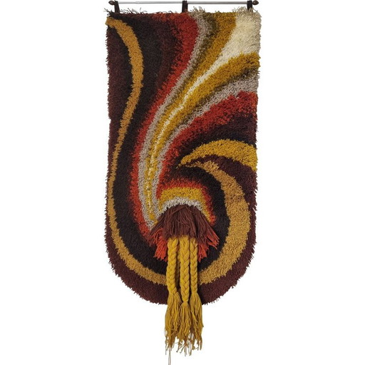 Mid century wall tapestry, Denmark 1960s