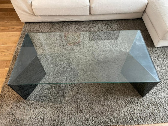 Coffee table Giuseppe Raimondi / A.Ba.Co. / Cristal Art, 1975. – Glass (photo 3 of 5)