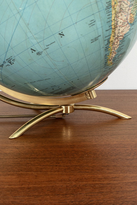 Image 1 of Columbus globe with lighting