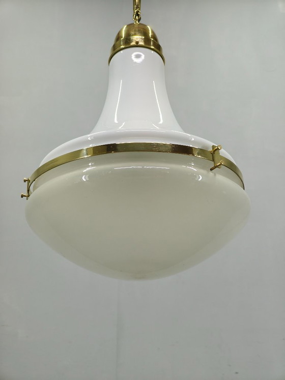Image 1 of Peter Behrens Art Deco hanglamp voor Siemens, Duitsland, jaren 1930