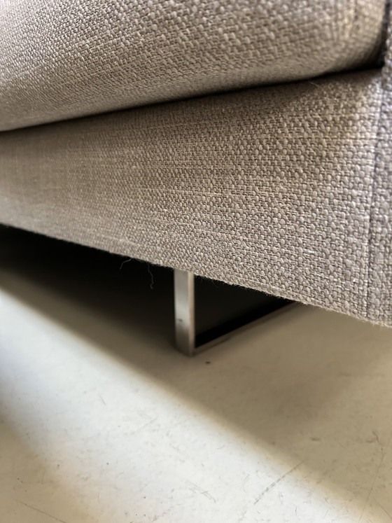 Image 1 of Montis Axel 4-zits bank met 1 armleuning en bijpassende hocker