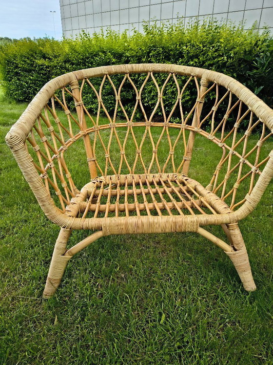 Image 1 of IKEA Stockholm 2017 rotan fauteuil – Design icoon
