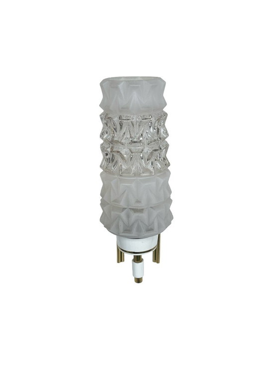 Lampada da parete Vintage Hollywood Regency, Germania, Sölken Leuchten, anni '70. – Illuminazione, Glass (photo 3 of 13)
