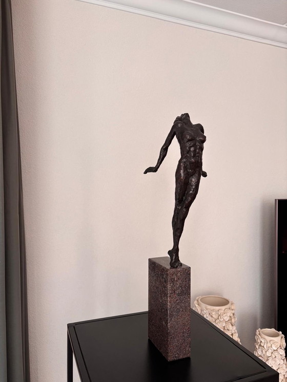 Image 1 of Moderne kunst brons sculptuur