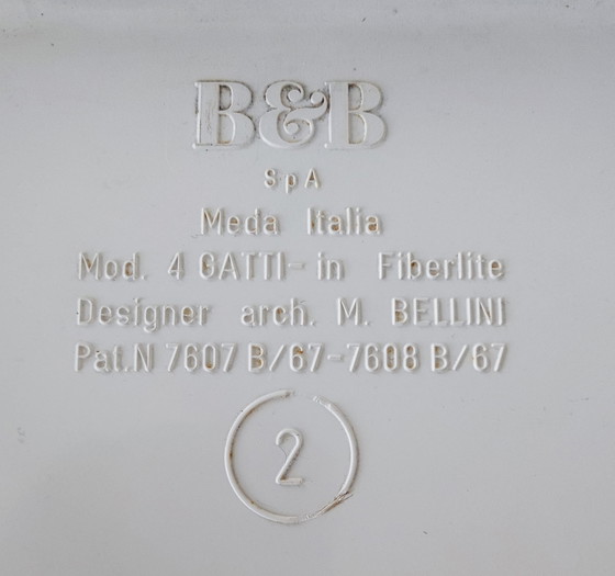 Image 1 of B&B Italia Gatti Mario Bellini Beistelltische