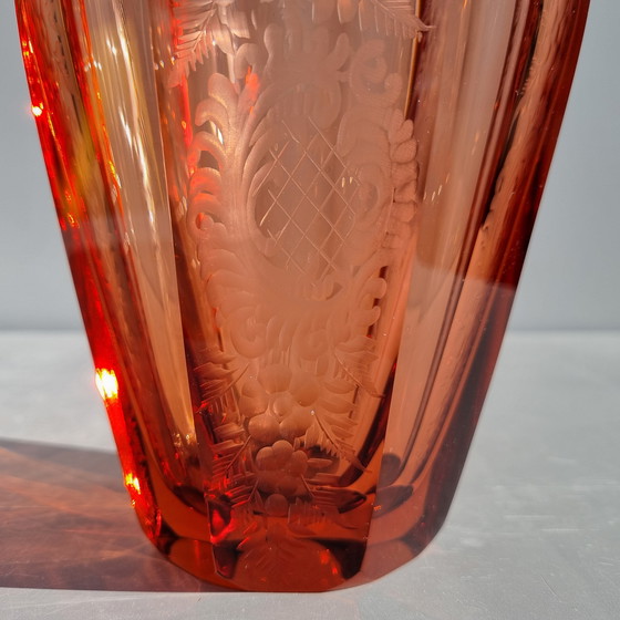 Image 1 of Jarrón clásico Moser Corsica Rosaline