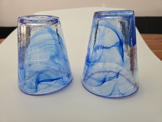 Kosta Boda verres, assiettes et bol – Sculptures en verre (photo 10 of 11)
