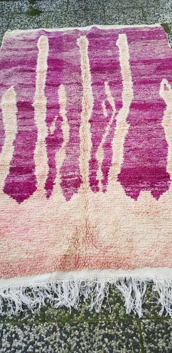 Image 1 of Handgeknoopt Berber kleed wol 240x150cm