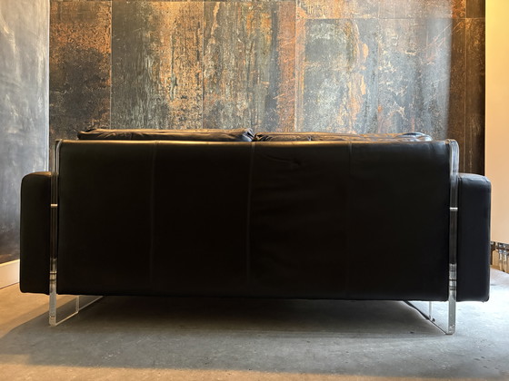 Image 1 of SET 2 Midcentury fauteuil en 2-zits bank Jaren 80