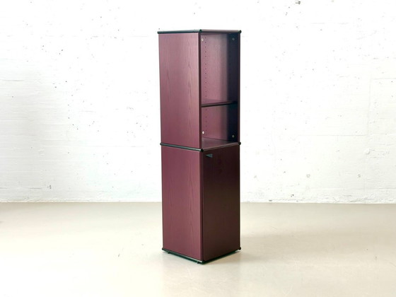 Image 1 of Modulares Designregal mit Schrankfach, 1990er Jahre