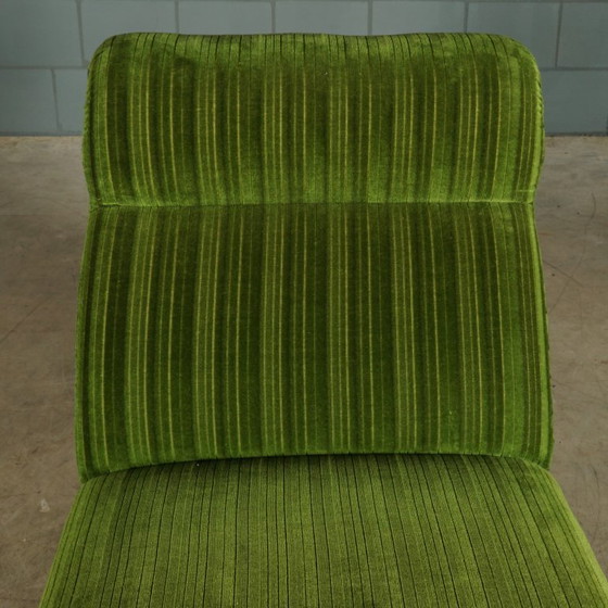 Vintage modular seating group - green velvet - 1960s – Modular sofas, Textile (photo 7 of 19)