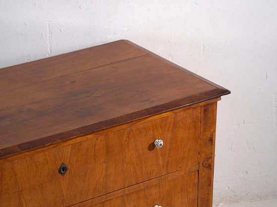 Antique Biedermeier chest of drawers (c.1850) #61 (photo 13 of 40)