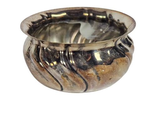 Prima N.S. - diseño Nils Johan - azucarero - plateado - marcado - Suecia - década de 1950