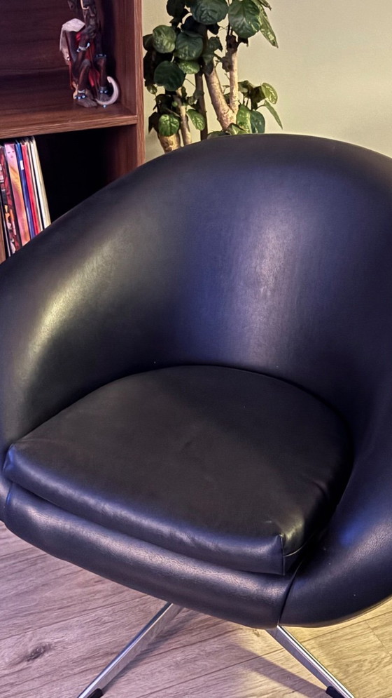 Image 1 of Fauteuil baquet vintage des années 1960 (2 pièces)