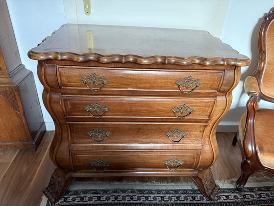 Commode baroque, vers 1900, pieds de lion, Hollande – Wood (photo 2 of 12)