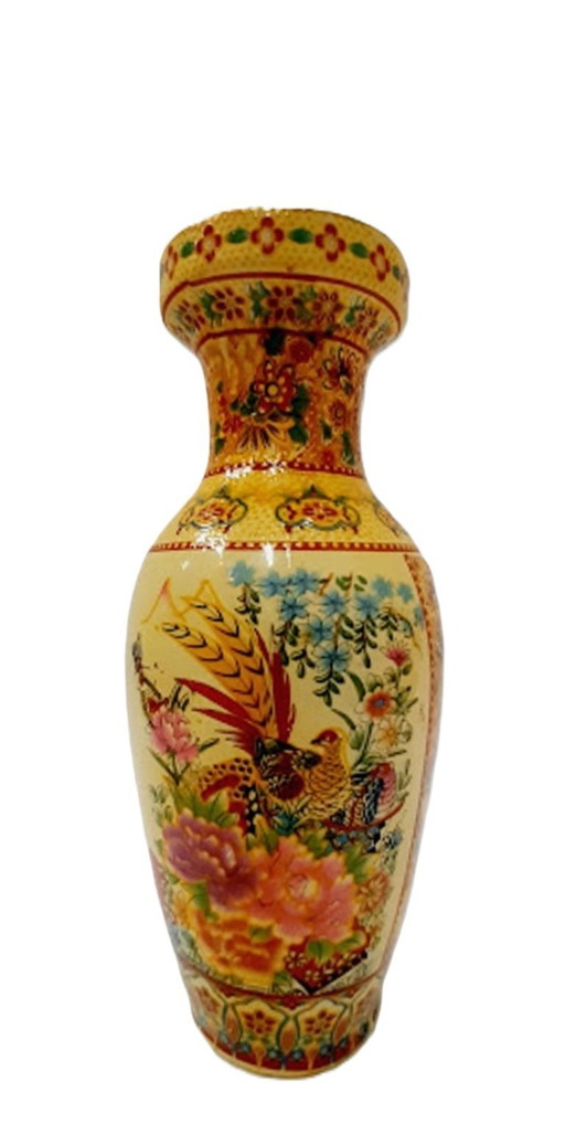 Vaso cinese d'epoca in porcellana 20 cm