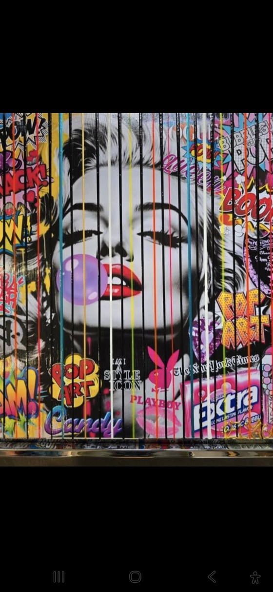 Image 1 of Elmago - Marilyn pop bubble 4 barcode
