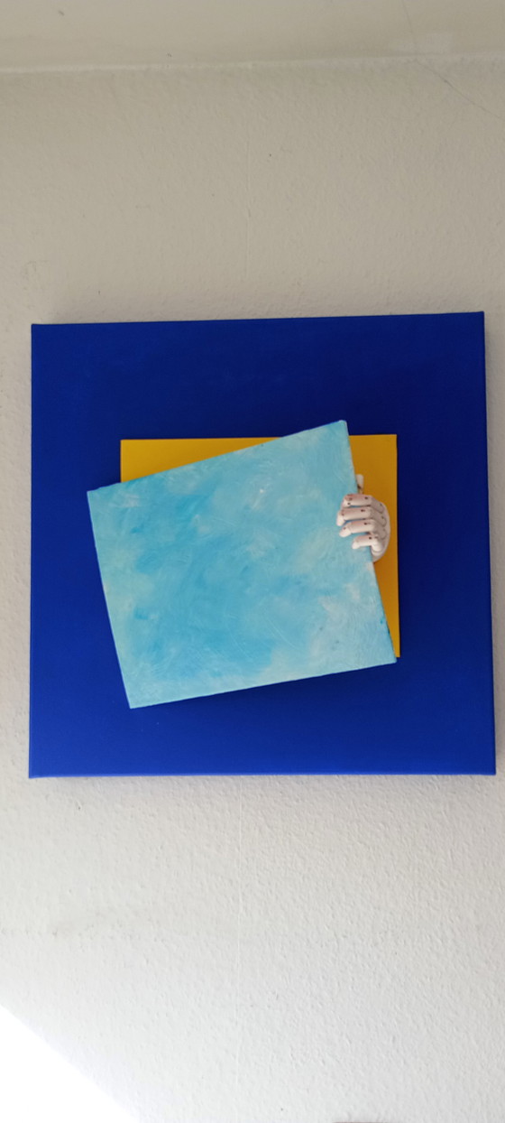 Image 1 of Wolke, Mischtechnik auf Leinwand, Alfie 2026