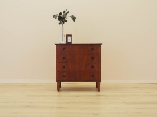 Teak chest of drawers, Danish design, 1970s, made in Denmark