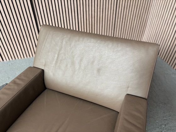 Leolux B Flat Poltrona Pelle Marrone PULITA – Poltrone (photo 6 of 10)