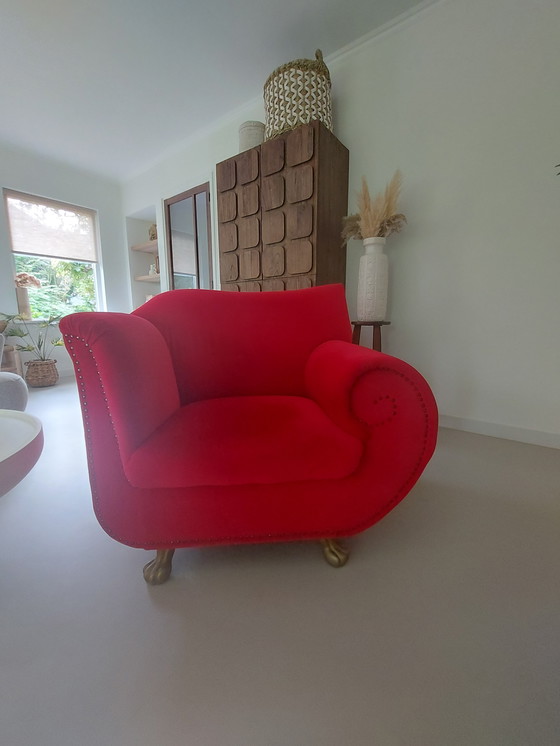 Image 1 of Bretz Gaudi Sessel in Samtstoff