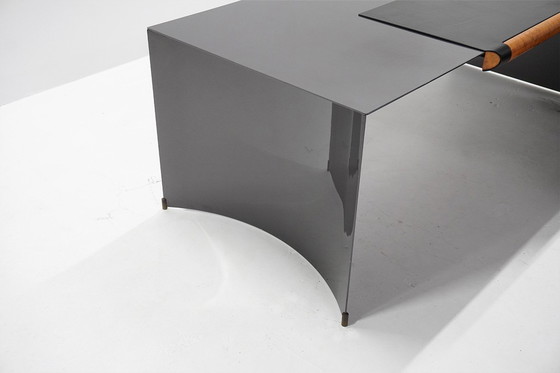 Image 1 of Escritorio ejecutivo modelo «Arcada» de Paolo Piva para B&amp;B, Italia, década de 1980