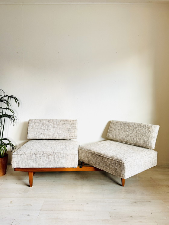 Image 1 of Vintage daybed / slaapbank – Wilhelm Knoll “Stella” ca. 1950