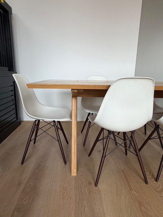 Remix Dining Table by The Hansen Family, Mdf, Wood, Brown (photo 2 of 8)