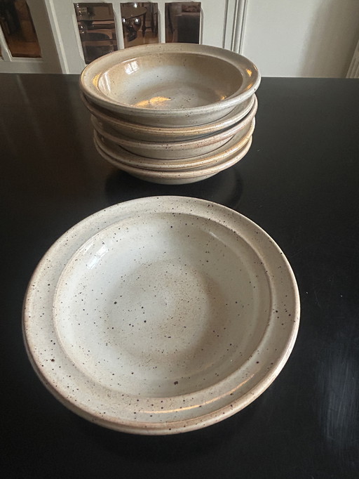 6 platos de gres del Marais