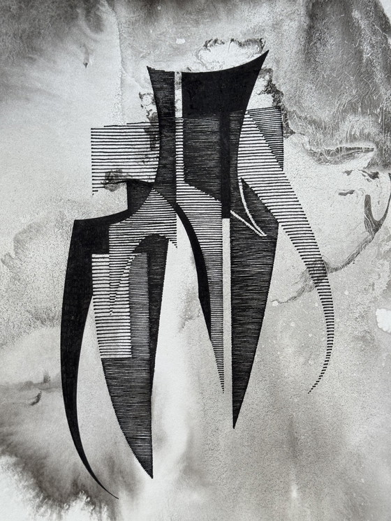 Image 1 of Eugène Eechaut (1928-2019) - Abstraktes Diptychon 1973