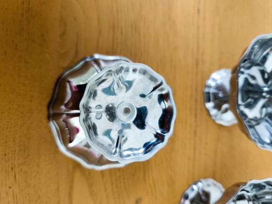 Image 1 of Set di 6 coppette per gelato in acciaio inox