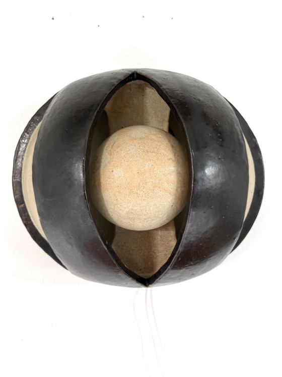 Lampada da parete vintage Vitalist in ceramica, anni '70 – Applique (photo 4 of 15)
