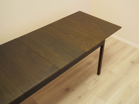 Image 1 of Eikenhouten tafel, Deens design, jaren 70, gemaakt in Denemarken.