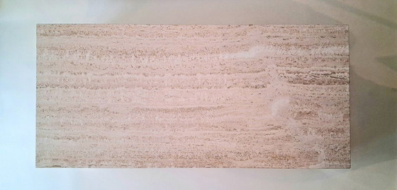 Image 1 of Table basse en travertin Belgachrom