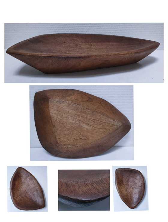 Image 1 of coupe xl bois massif forme libre années 70