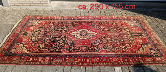 Beautiful Hand-Knotted Persian Heriz Rug, Authentic & Full of Character, Rugs & carpets, Wool, Beige (photo 7 of 8)