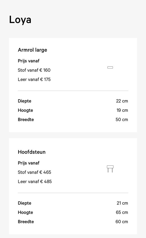 Image 1 of Leolux Loya Sofa 235 cm, Stoff Robou Boucle LP, 5.080 €