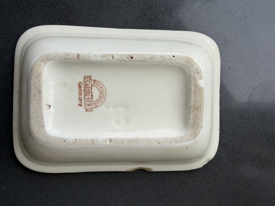 Image 1 of Antieke lampetset met kan