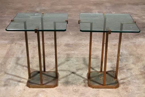 Tables d'appoint T18 de Peter Ghyczy, design des années 1970